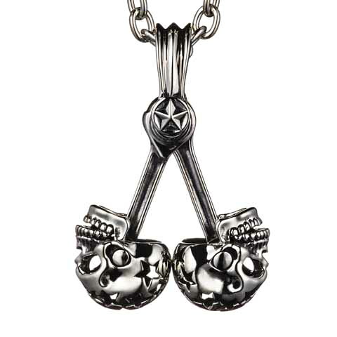 7th-Heaven Art Jewelry\"STAR SKULL PISTON PENDANT\""SILVE【7th-Heaven Art Jewelry】(セブンスヘブン 美術 宝飾品)置き目取りまわし点(Official Dealer)Cannon Ball（加農砲どんぶり鉢）"