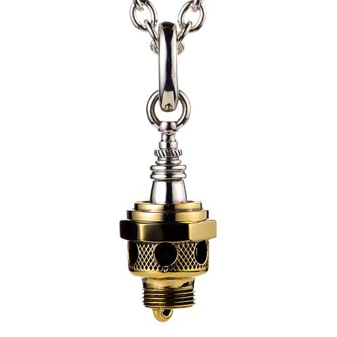 7th-Heaven Art Jewelry"1/2 VINTAGE PLUG PENDANT"SILVER&BRASS【7th-Heaven Art Jewelry】(セブンスヘブン アート ジュエリー)正規取扱点(Official Dealer)Cannon Ball(キャノンボール)|Cannon Ball