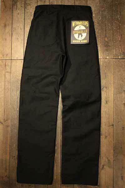 AttractionsWEARMASTERSLot.804 Black Moleskin SL Painter Pants - Black (アトラクションズ)定め事取りまわし店(Official Dealer)Cannon Ball(加農砲どんぶり鉢)【貨物輸送無料/WEARMASTERS/BILTBUCK】