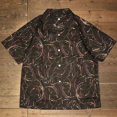 AttractionsWEARMASTERSLot.886 Atomic Cotton Shirt S/S - Black -(アトラクションズ)正規取扱店(Official Dealer)Cannon Ball(キャノンボール)【送料無料/WEARMASTERS/BILTBUCK】｜Cannon Ball