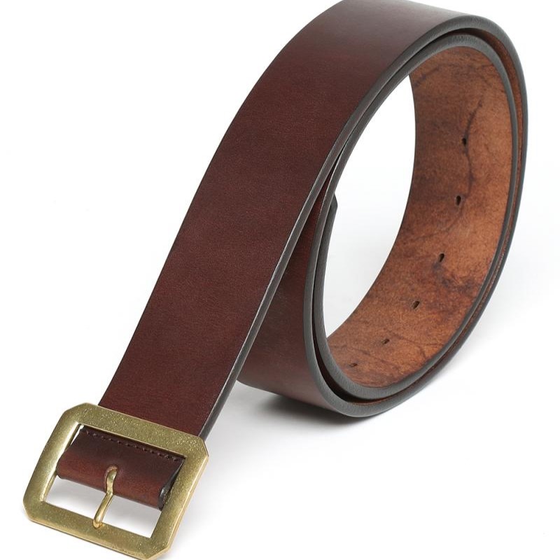 【ご取っておく承ります/2026SS】AttractionsBILTBUCKLot.908 Garrison Belt -Brown x Brass-(アトラクションズ)置き目取りまわし店(Official Dealer)Cannon Ball(加農砲どんぶり鉢)【WEARMASTERS/BILTBUCK】