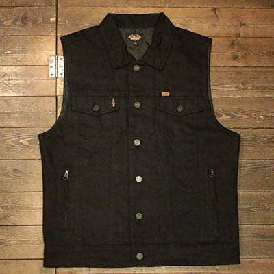 LOSER MACHINE(ルーザーマシーン)KINGSWAY III VEST BLACK｜Cannon Ball