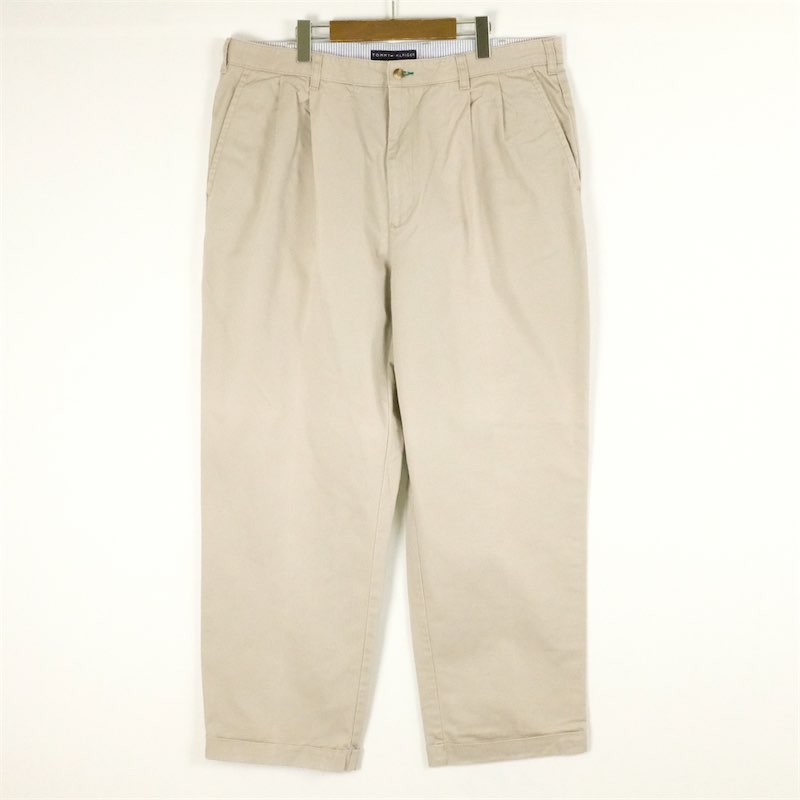 00s Y2K PERRY ELLIS ペリーエリス ツータックチノパン バギー 00s Y2K PERRY ELLIS ペリーエリス ツータックチノパン バギー