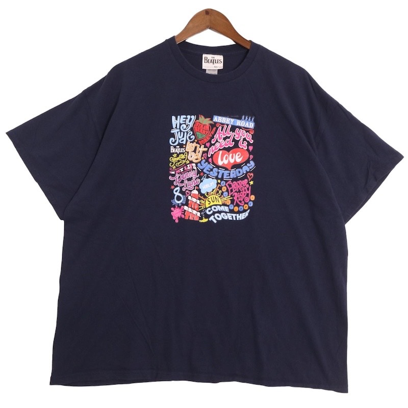 ビートルズ　アメリカ製　古着　Tシャツ 楽天市場】90s USA製 大きいサイズ XL ☆ ビートルズ プリント