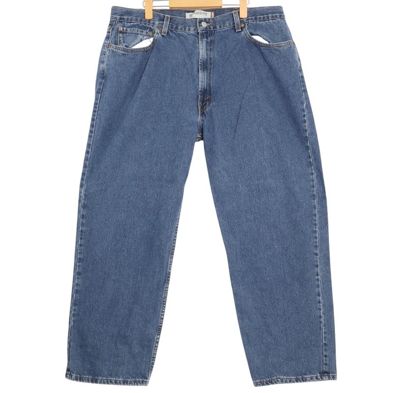 大きいサイズ メンズW42/L30インチ 00's Levi's リーバイス 550-4886 デニムパンツ Gパン ジーパン ジーンズ 実寸ウエスト99cm ブルーデニム系 pc-0292 アメカジ ビンテージ オールド 古着 【中古】