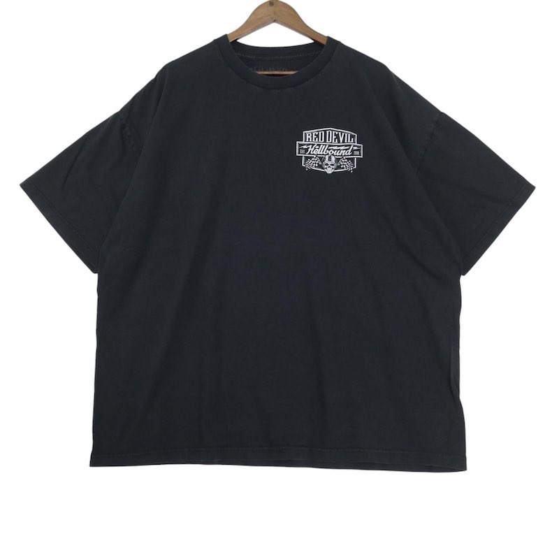 楽天市場】スカル 死神 BIG ドクロ プリント Tシャツ 大きい