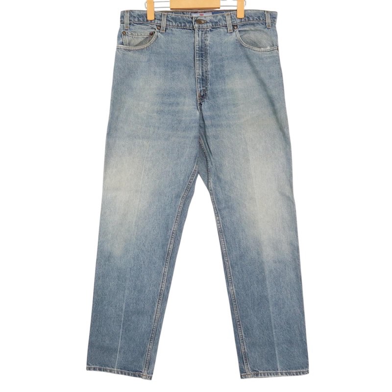 大きいサイズ メンズW38/L32インチ 90's リーバイス Levi's 540-0391 5ポケットデニムパンツ リラックスシルエット ジーンズ Gパン 実寸ウエスト97cm ブルーデニム系 pc-0593 アメカジ ビンテージ 古着 【中古】