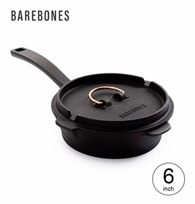 楽天市場】ベアボーンズリビング オールインワンキャストアイアンスキレット 10インチ Barebones Living All-In-One Cast  Iron Skillet - 10