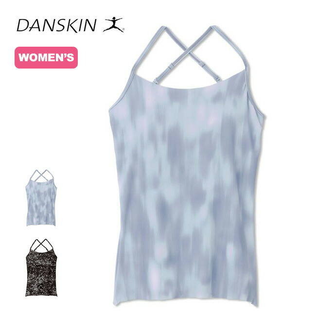 ダンスキン スキニッシュプリントキャミソール DANSKIN SKINISH PRINT CAMISOLE レディース DA10302P ヨガ 運動 フィットネス アウトドア