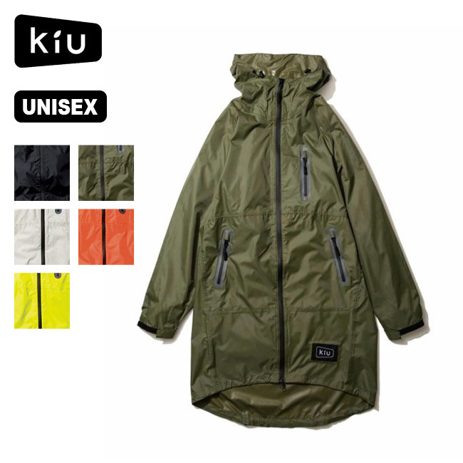 キウ レインジップアップ kiu RAIN ZIP UP K116 レインコート カッパ 雨具 キャンプ アウトドア フェス 【51%OFF!】