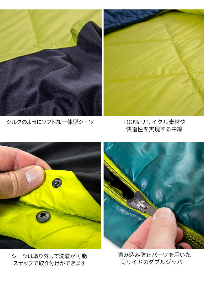 ニーモジャズNEMOJAZZXLNM-JAZ-XL寝袋スリーピングバッグ寝具キャンプアウトドアフェス