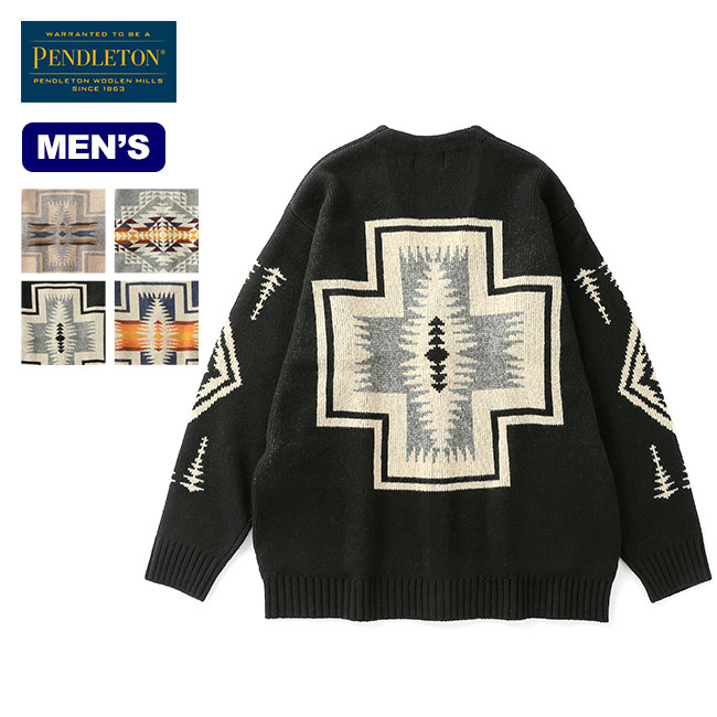 楽天市場】ペンドルトン Vネックカーディガン PENDLETON V Neck Cardigan 1575-6002 メンズ トップス カーディガン  ニット キャンプ アウトドア 【正規品】 : OutdoorStyle サンデーマウンテン