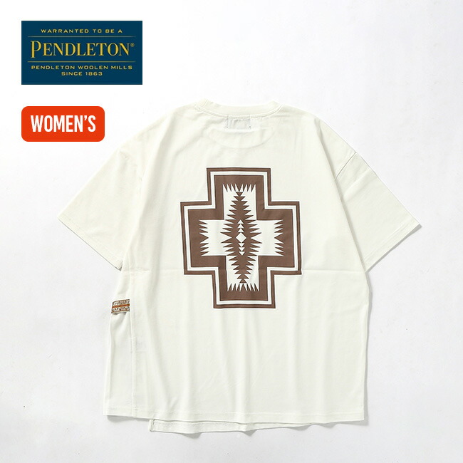 【楽天市場】【SALE 30%OFF】ペンドルトン アドジャストビッグTee PENDLETON レディース 3275-2104 Tシャツ
