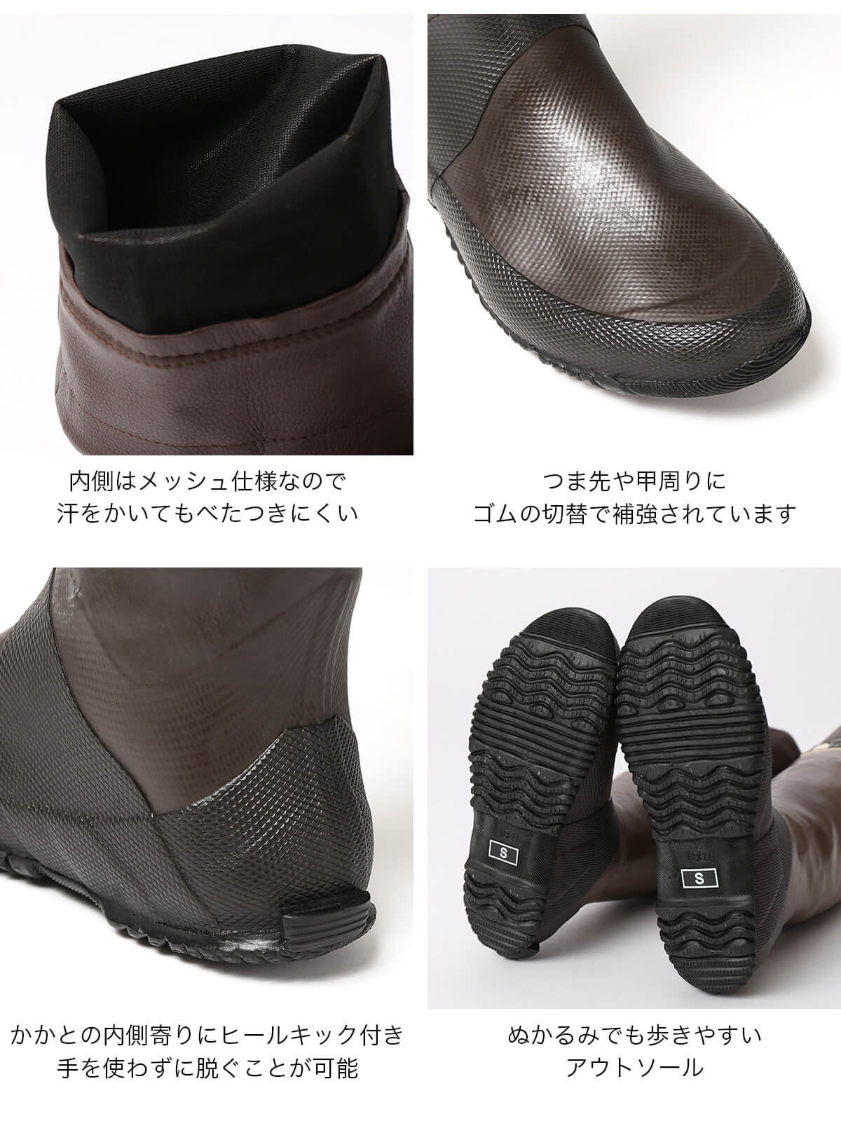 日本野鳥の会バードウォッチング長靴メンズレディース雨靴レインブーツ収納袋付き完全防水軽量収納折り畳み滑りにくいおしゃれかわいい冬雪大雨園芸田植え農作業釣り野外ガーデニングキャンプアウトドアフェス【正規品】