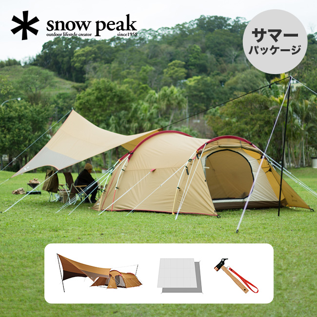 1回使用！snow peak スノーピーク エントリーパックtt テント