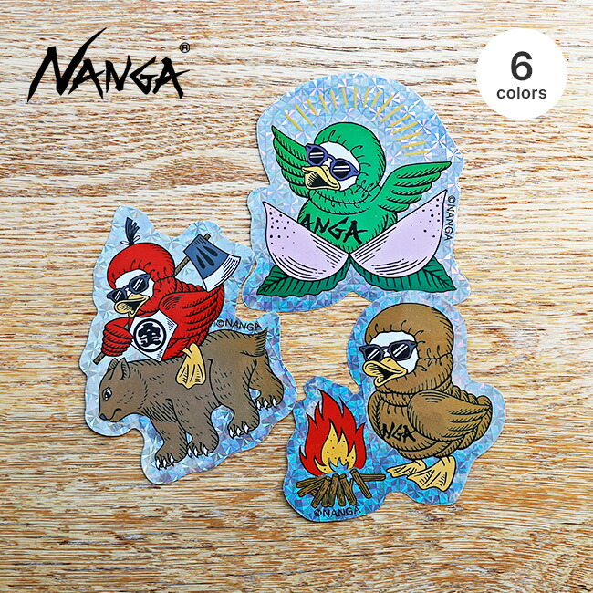 楽天市場】【SALE 25%OFF】ナンガ ホログラフィックガーシーステッカー