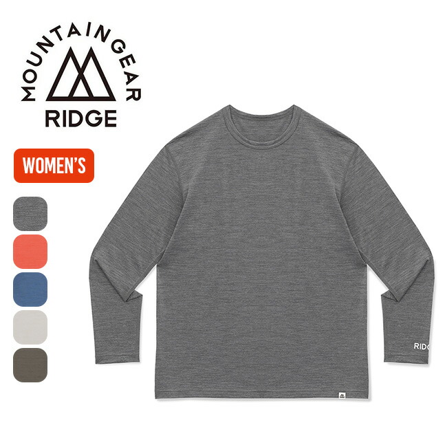 RIDGE MOUNTAIN GEAR メリノスウェットシャツ RIDGE MOUNTAIN GEAR｜Merino Sweat Shirt | THE MOUNTAIN EDITIONS