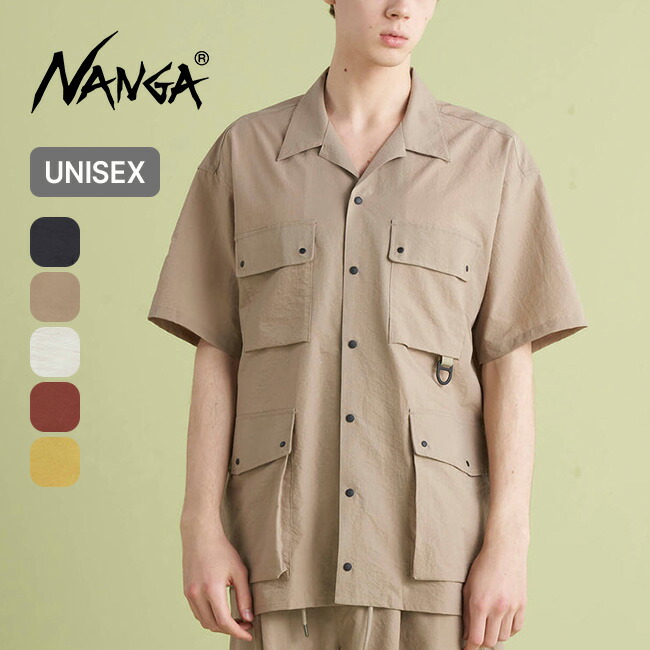 【楽天市場】【SALE Max25%OFF】ナンガ ドットエア コンフィーS/Sシャツ NANGA DotAir COMFY S/S SHIRT  NW2411-1E900-A メンズ レディース ユニセックス トップス シャツ カラーシャツ カジュアルシャツ フェス おしゃれ キャンプ  アウトドア ...