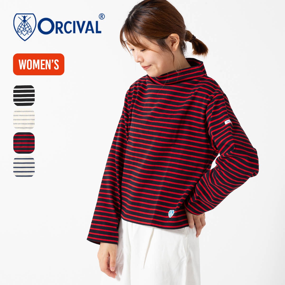 楽天市場】【ラスト1点】オーシバル クルーネックL/S P.O
