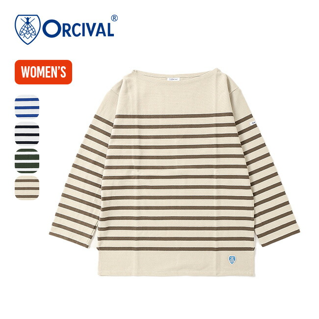 楽天市場】【SALE Max30%OFF】オーシバル ボートネックL/S