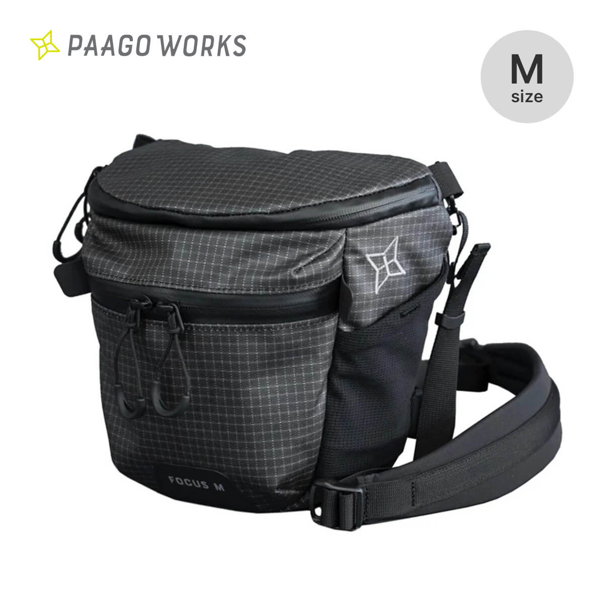【楽天市場】パーゴワークス フォーカス M PaaGo WORKS FOCUS M HB103-BLK 一眼レフ ショルダー カメラケース