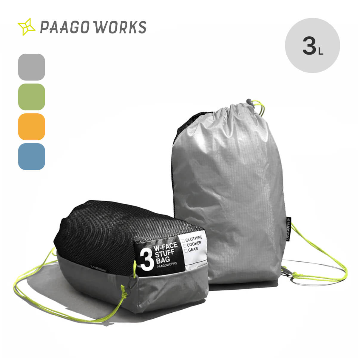 楽天市場】パーゴワークス W-FACE スタッフバッグ 3 PaaGo WORKS W
