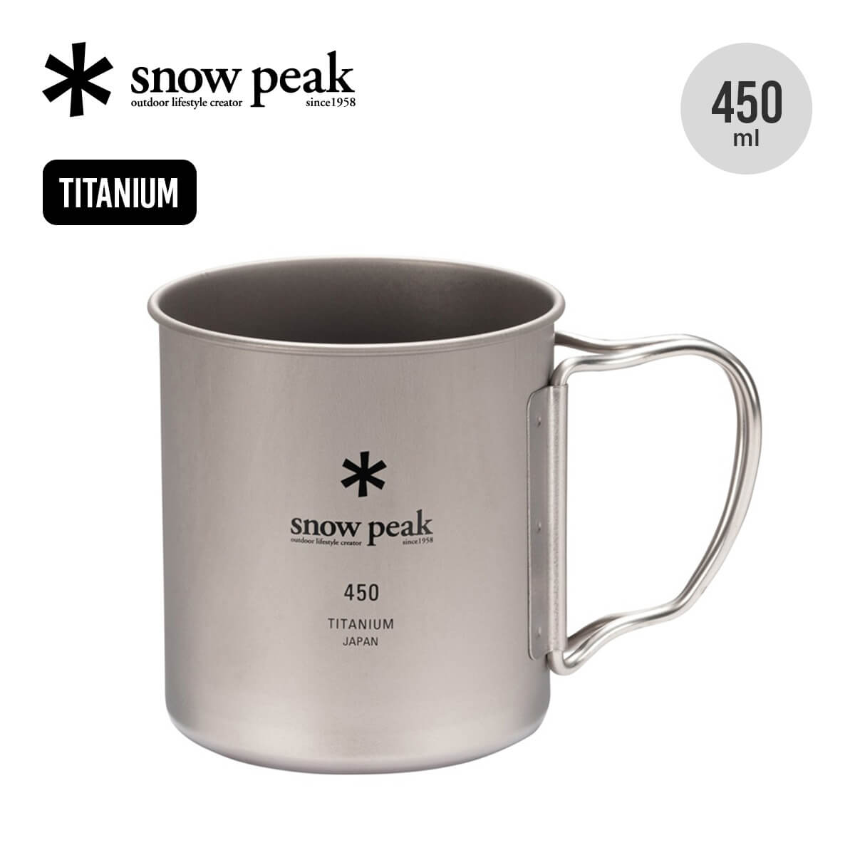 楽天市場】スノーピーク チタンシングルマグ 300 snow peak Titanium Single Cup 300 MG-142 コップ カップ  マグ 食器 調理器具 シングルウォール 軽量 UL Ti-Single 登山 おしゃれ キャンプ アウトドア : OutdoorStyle  サンデーマウンテン