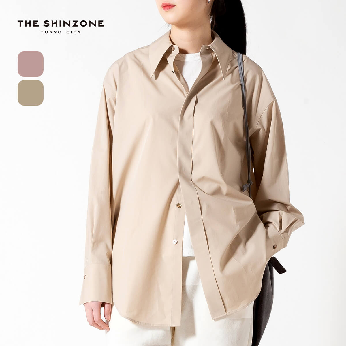 楽天市場】ザ シンゾーン スタンドカラーダディシャツ THE