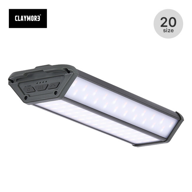 CLAYMORE 3FACE mini モバイルLEDランタン CLF-500L CLAYMORE クレイモア 3FACE mini ライトグレー CLF-500LG