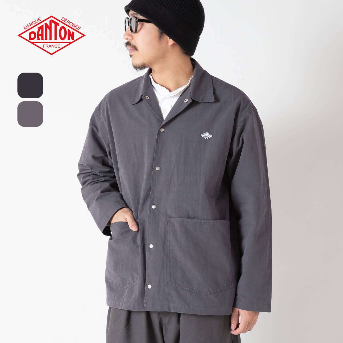 日本全国送料無料商品 | 特集 | 楽天市場】ダントン カバーオールS/Sシャツ S/S COVERALL DANTON ジャケット・アウター