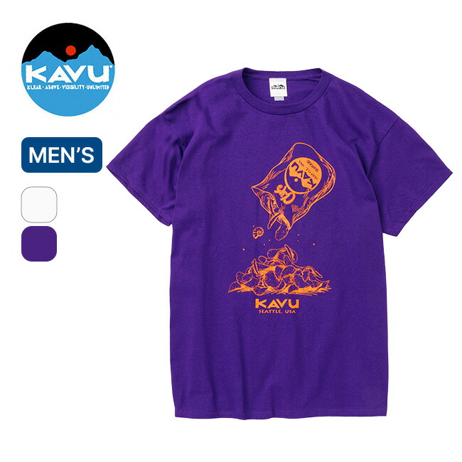 楽天市場】【ラスト1点】カブー シーオッターTee KAVU メンズ