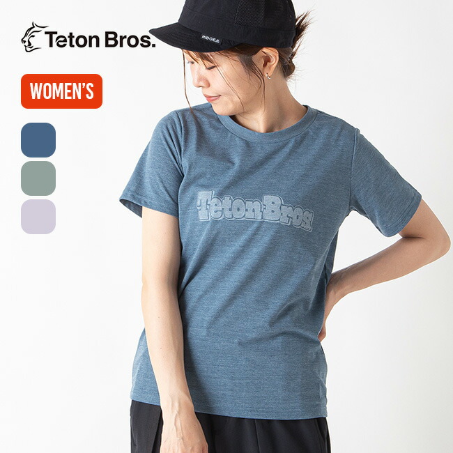 Teton Bros. 半袖シャツ パープル item_t28166_0.jpg