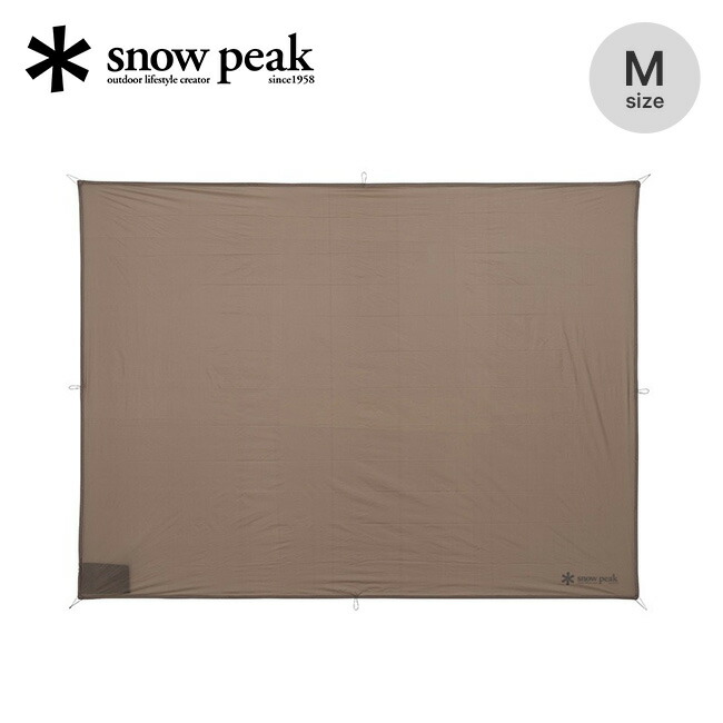 【楽天市場】スノーピーク UL レジャーシートM snow peak UL Leisure Sheet M UG-093 敷物 荷物置き