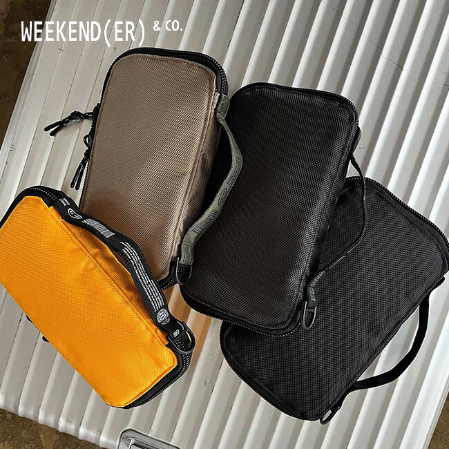 楽天市場】マルチケース メッシュ ポーチ WEEKEND(ER