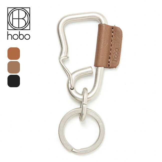 hobo  key ring 　キーリング　キーホルダー　rrl ホーボー hobo 25SS カラビナキーリングカウレザー CARABINER