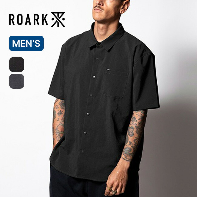 【SALE Max35%OFF】【ラスト1点】ロアーク デルタクイックドライSSシャツ ROARK DELTA QD SS SHIRTS メンズ RWJD1120 半袖シャツ Tシャツ ティシャツ 半袖 カットソー トップス おしゃれ キャンプ アウトドア