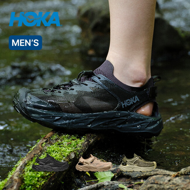 HOKA HOPARA2 未使用 27cm ブラック 水陸両用 HOKA ONEONE ホカオネオネ HOKAONEONE HOPARA 2 ホパラ メンズ