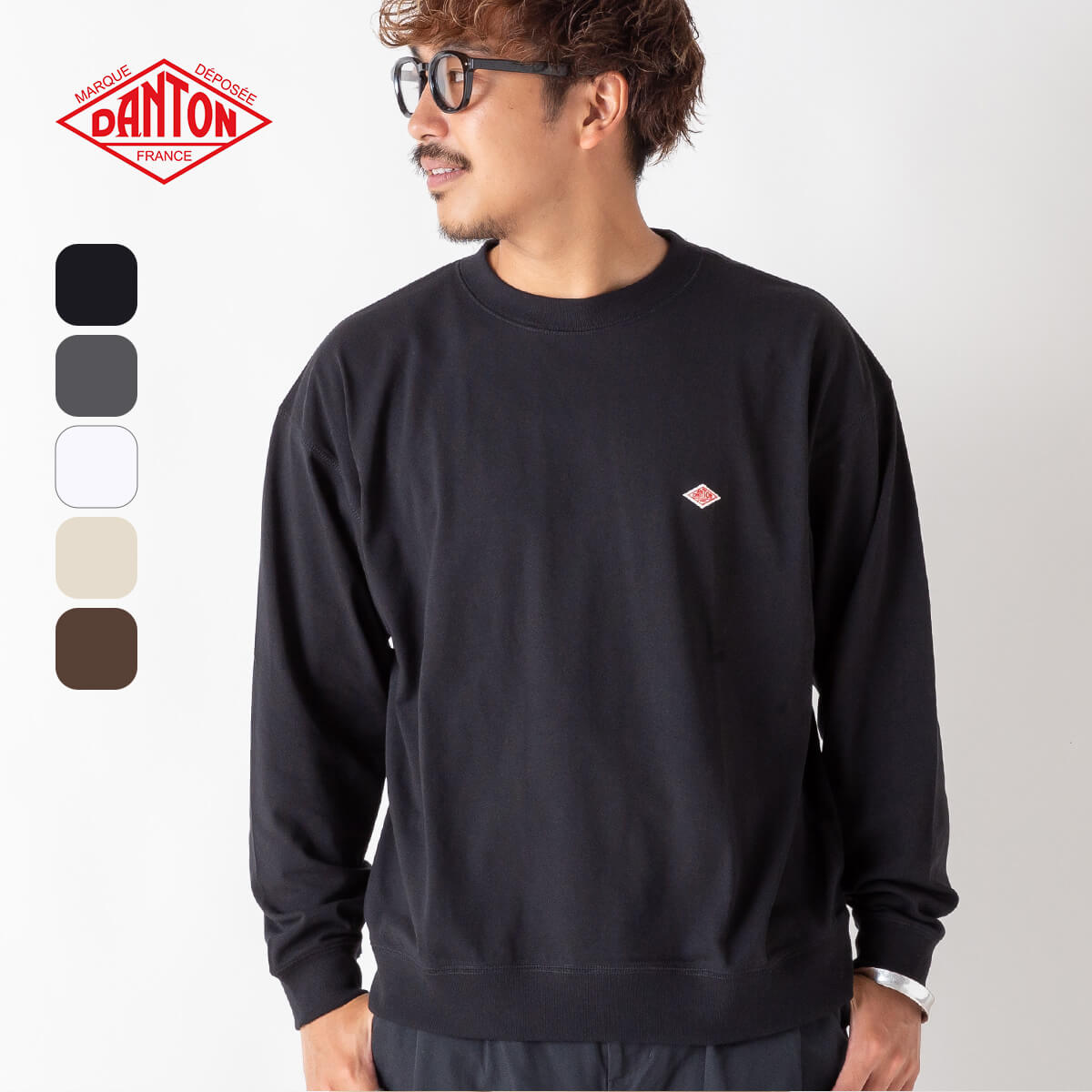 DANTON　SWEAT T-SHIRTS タグ付き未使用 楽天市場】【正規取扱店】ダントン スウェットTシャツ T/Cオープン