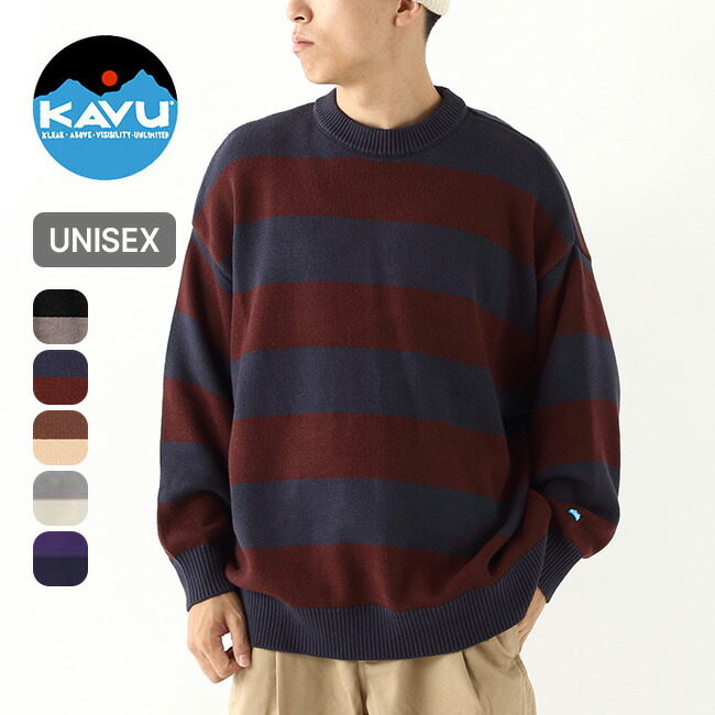 楽天市場】【20%OFF/SALE】カブー KAVU ボーダーニット [19823012 FW25