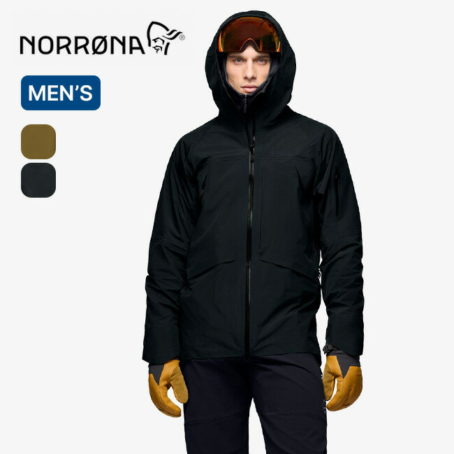 楽天市場】NORRONA ノローナ ＜svalbard Gore-Tex Jacket ＞Evergreen