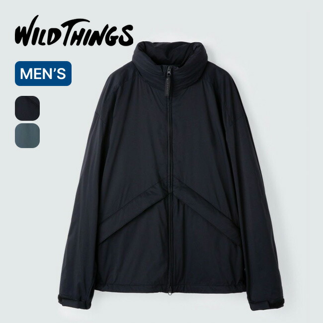 WILD THINGS マウンテンパーカー　裏フリース　ボア　アメリカ製　黒 WILD THINGS マウンテンパーカー 裏フリース ボア アメリカ製 黒
