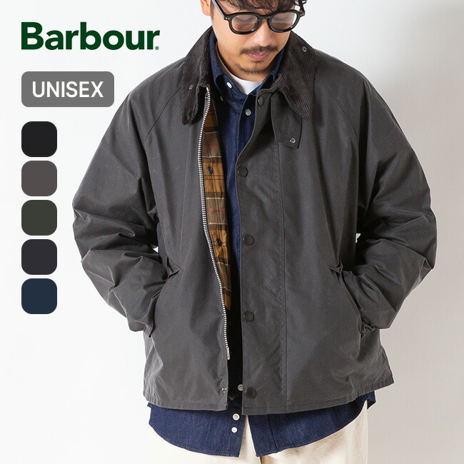 バブアー OSトランスポートワックスジャケット Barbour MWX1678 ユニセックス メンズ ウィメンズ レディース トップス アウター コート オーバーサイズ トラベル 旅行 おしゃれ キャンプ アウトドア