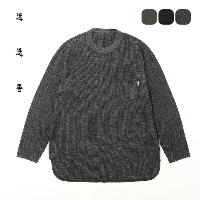 楽天市場】マンネンロウ ウールワッフルTEE 迷迭香 Wool waffle Tee