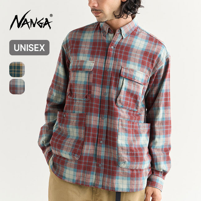 楽天市場】NANGA ナンガ CHECK CAMP SHIRTS チェックキャンプシャツ