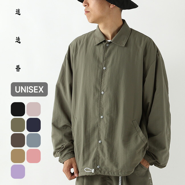 マンネンロウ ナイロンハーベストコーチジャケットクラシック 迷迭香 nylon harvest coach jacket classic メンズ レディース ユニセックス MJK-4F アウター ナイロンジャケット シャツジャケット メッシュ トップス 登山 カジュアル おしゃれ キャンプ アウトドア