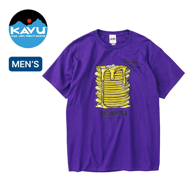 カブー パンケーキTee KAVU Pancake Tee メンズ 19822478 Tシャツ トップス 半袖 おしゃれ キャンプ アウトドア
