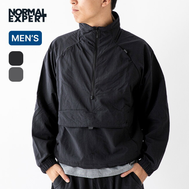 【SALE Max30%OFF】ノーマルエキスパート 300ブルゾン NORMAL EXPERT 300 BLOUSON メンズ 26s_NEX24-J01 ライトアウター ナイロン トラックジャケット 4シーズン 軽量 撥水 速乾 フェス おしゃれ キャンプ アウトドア|OutdoorStyle サンデーマウンテン