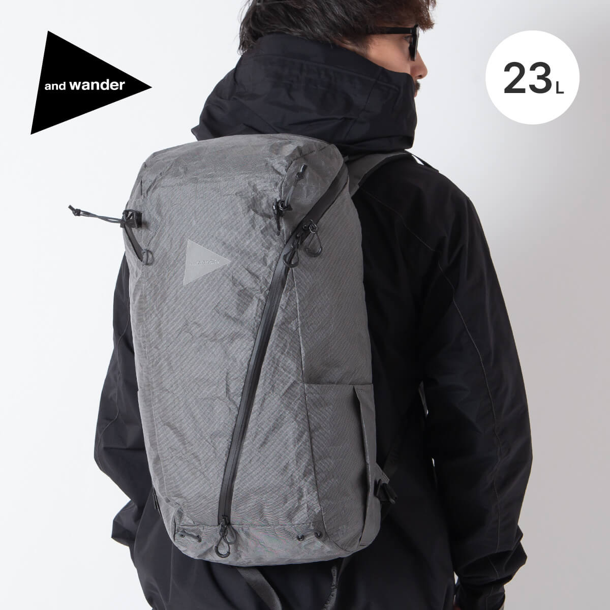 アンドワンダー ウルトラウィーブ23Lバックパック and wander UltraWeave 23L ユニセックス メンズ ウィメンズ レディース 5746975125 リュック 鞄 リュックサック 耐水 登山 トラベル 旅行 おしゃれ キャンプ アウトドア｜OutdoorStyle サンデーマウンテン