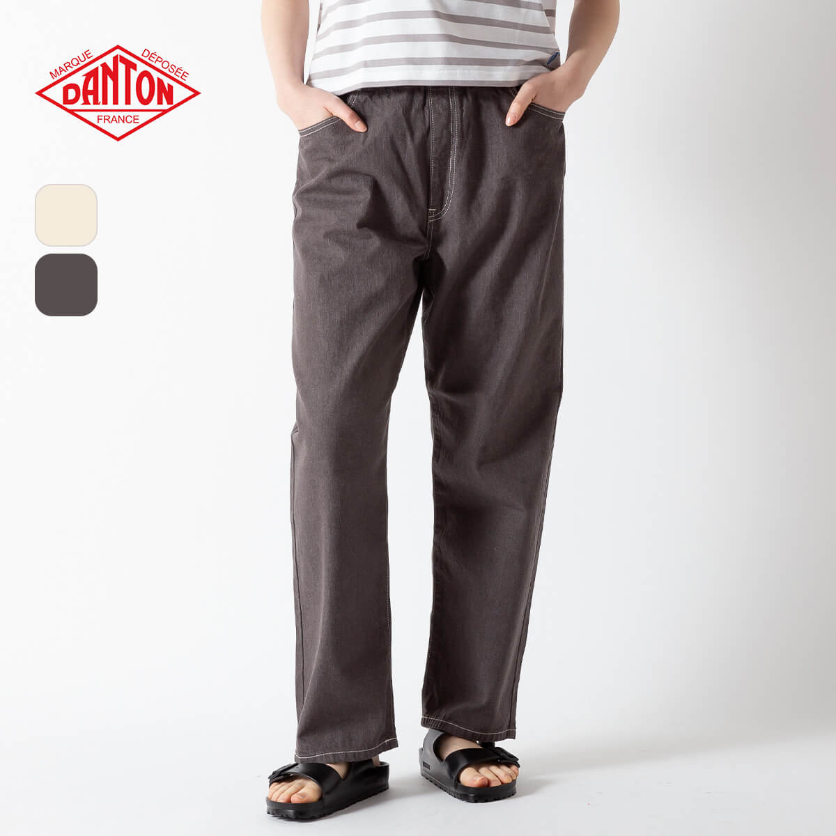 【正規取扱店】 ダントン イージーパンツ DANTON EASY PANTS ウィメンズ レディース #DT-E0034 HNZ ボトムス ズボン 長ズボン ロングパンツ おしゃれ キャンプ アウトドア