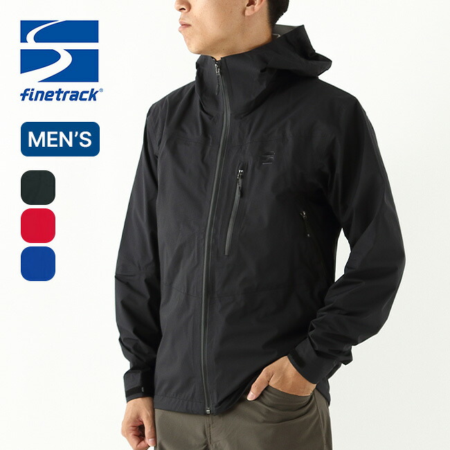 ファイントラック エバーブレスフォトンジャケット メンズ finetrack FAM0331 アウター 羽織り アウターシェル レインシェル 雨具 防水 軽量 ジャケット フード フーディ 登山 ハイキング フェス おしゃれ キャンプ アウトドア